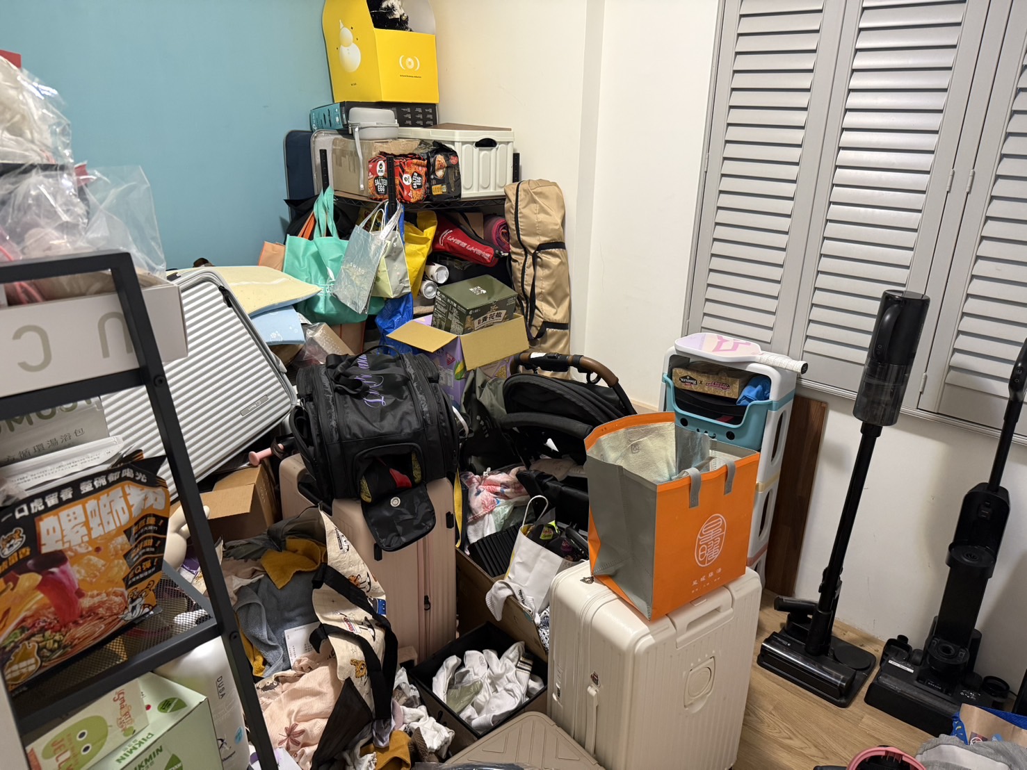 待整理與清運的居家物品